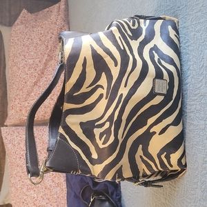 Dooney & Burke Zebra print Sachel